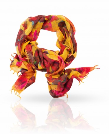 Палантин Женский W-BIGFLOWER/YELL